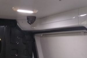 Van CCTV camera in a veterinary ambulance